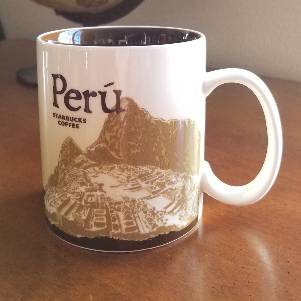 New w/Tags Starbucks Peru 16oz Mug - Discontinued